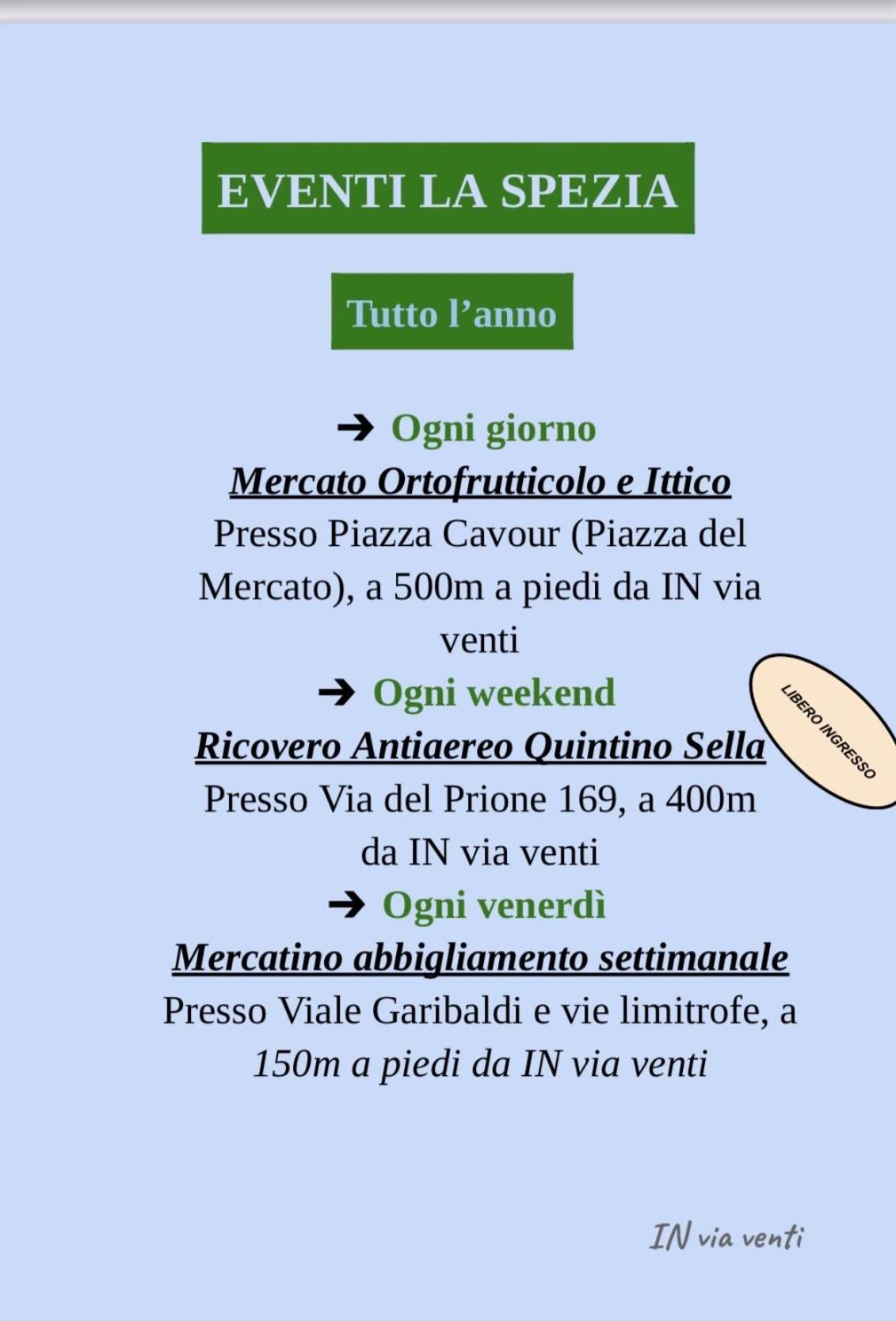 Apartament In Via Venti La Spezia Zewnętrze zdjęcie